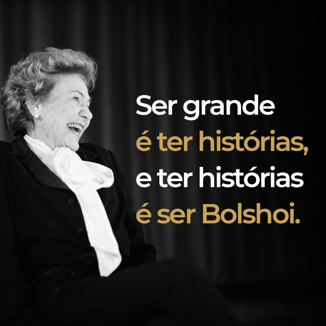 Bolshoi Brasil é feito de grandes histórias!
